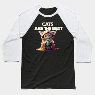 Cats are the best Baseball T-Shirt